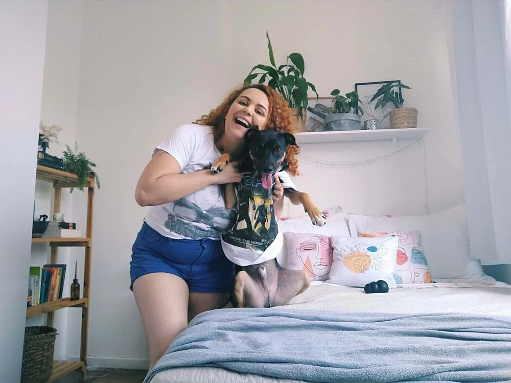 Amor de cachorro: Bartô e Luana Lopes são amigos inseperáveis