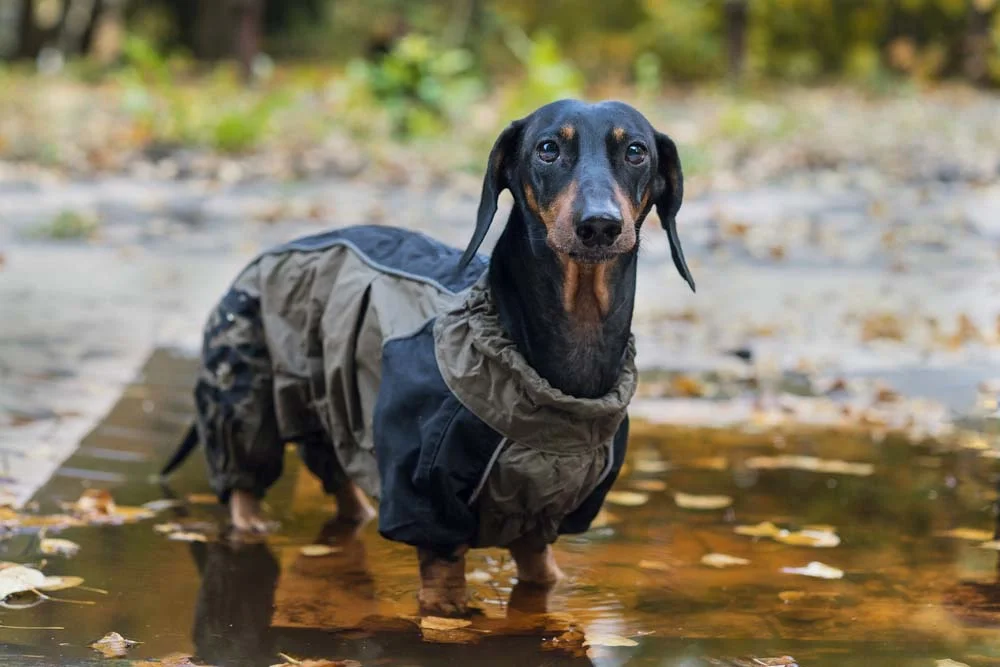 A capa de chuva para cães é uma alternativa válida para o seu peludo passear quando está chovendo