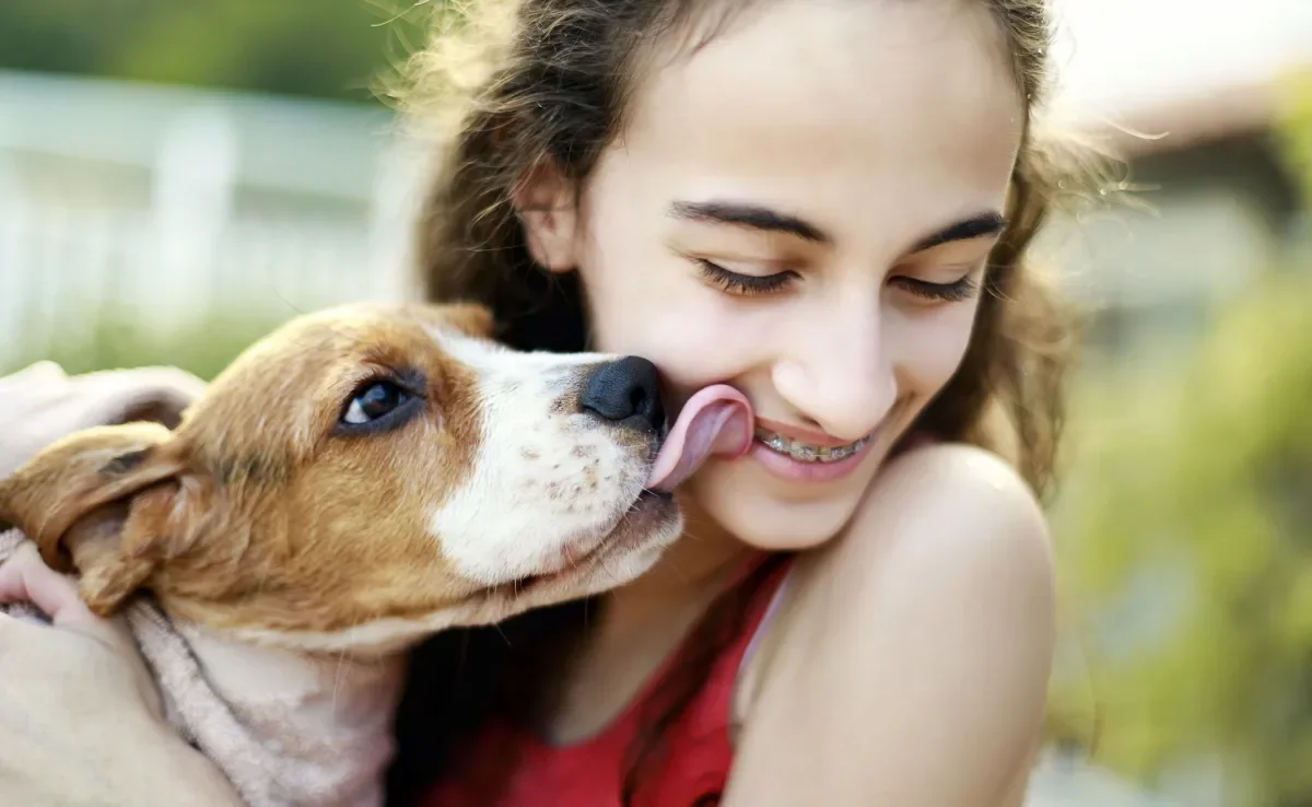 Um dos principais motivos por que o cachorro lambe o dono é para demonstrar afeto
