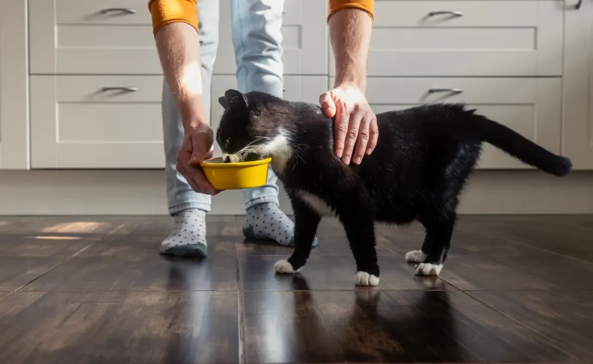 O enriquecimento alimentar promove o bem-estar físico, mental e emocional dos gatos