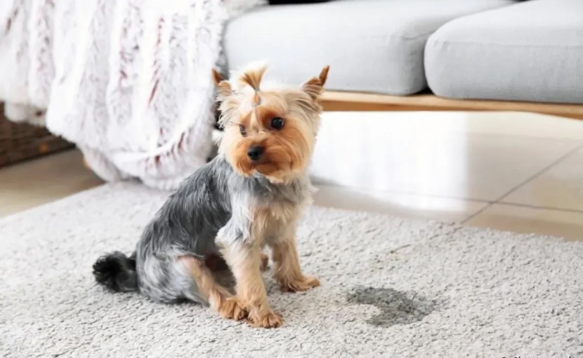 O que fazer para o cachorro parar de marcar território? Entenda os motivos do xixi fora do lugar e como corrigir.
