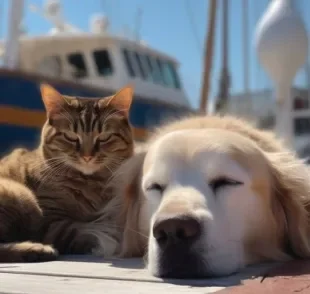 O protetor solar para cachorro e gato de pelagem branca evita o câncer de pele