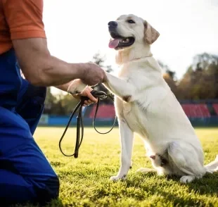 Além de ensinar truques, o adestrador de cachorro ajuda a corrigir comportamentos inadequados