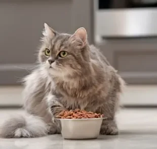 Será que a ração de gato pode ajudar a prevenir as bolas de pelo? Veja o que uma especialista tem a dizer!