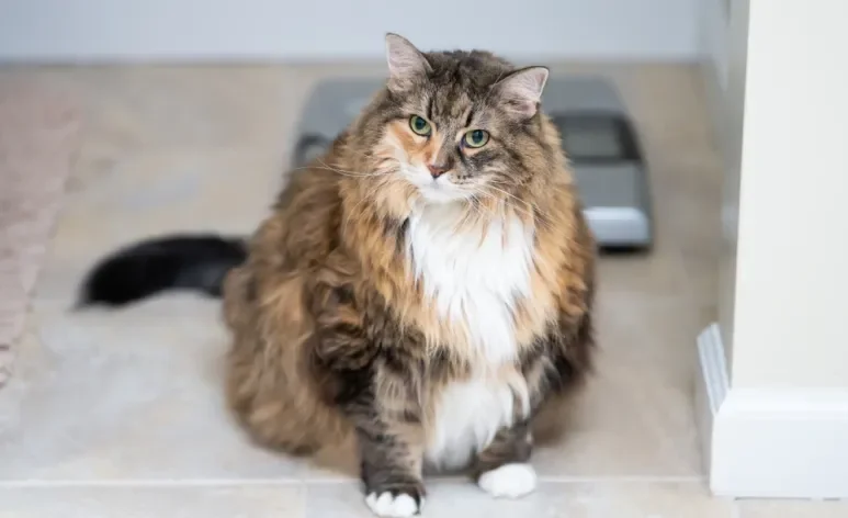Um gato obeso pode ter vários problemas de saúde e menor expectativa de vida