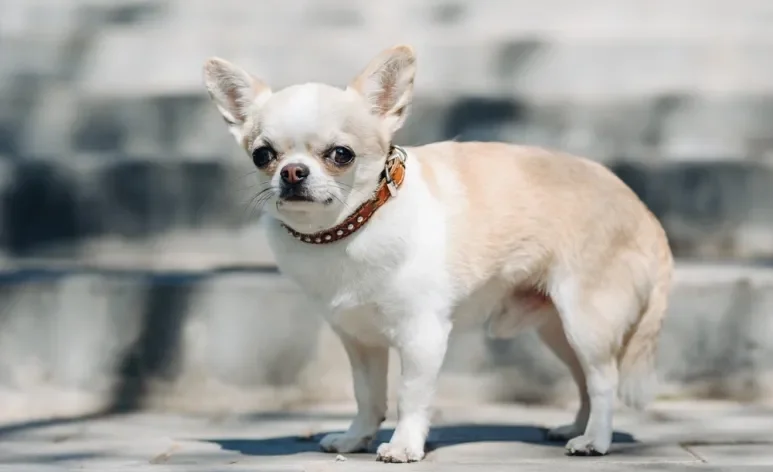 O Chihuahua é um cãozinho sensível e apegado, que pode ser mais temperamental se não for bem socializado