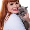 Foto da Bruna Oliveira - Médica Veterinária especialista em Felinos