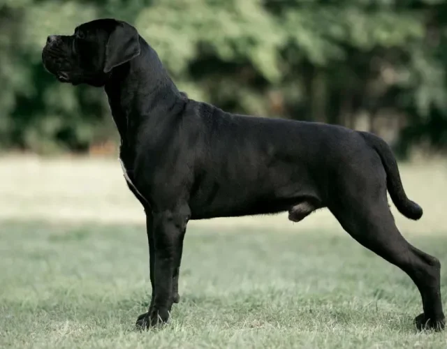 Cane Corso também está na lista de maiores cães do mundo e possui forte instinto de proteção