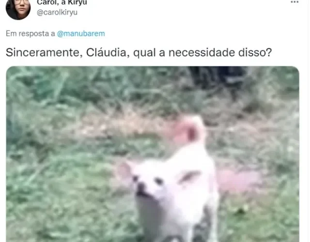 Vacilo, hein Claudia?!