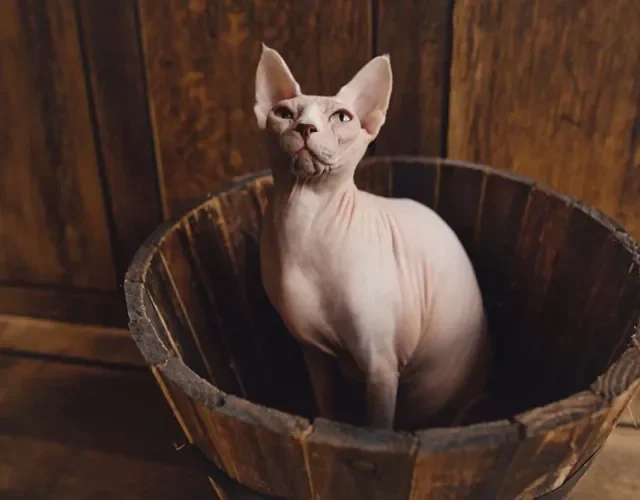 Sphynx saudável: é preciso ter cuidado com a produção excessiva de sebo da raça
