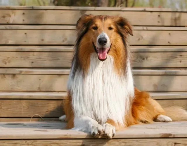 Tipo de Collie mais famoso é o Rough Collie, raça de cachorro do filme Lassie
