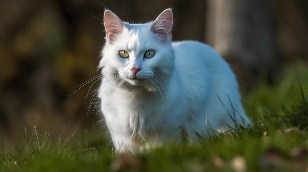 Raças de gato peludos: Angorá tem uma pelagem bem densa